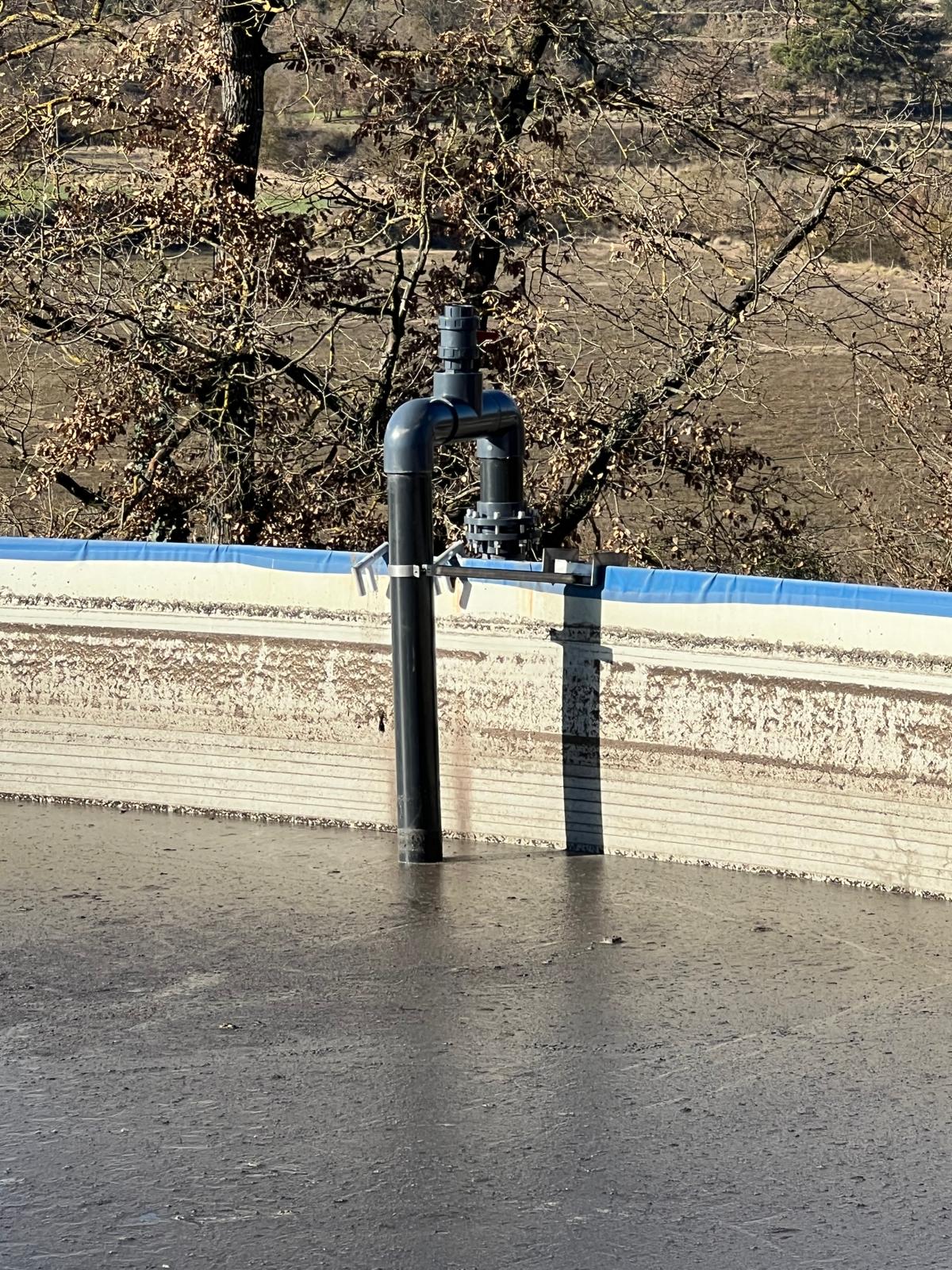 Nou tub adaptat instal.lat